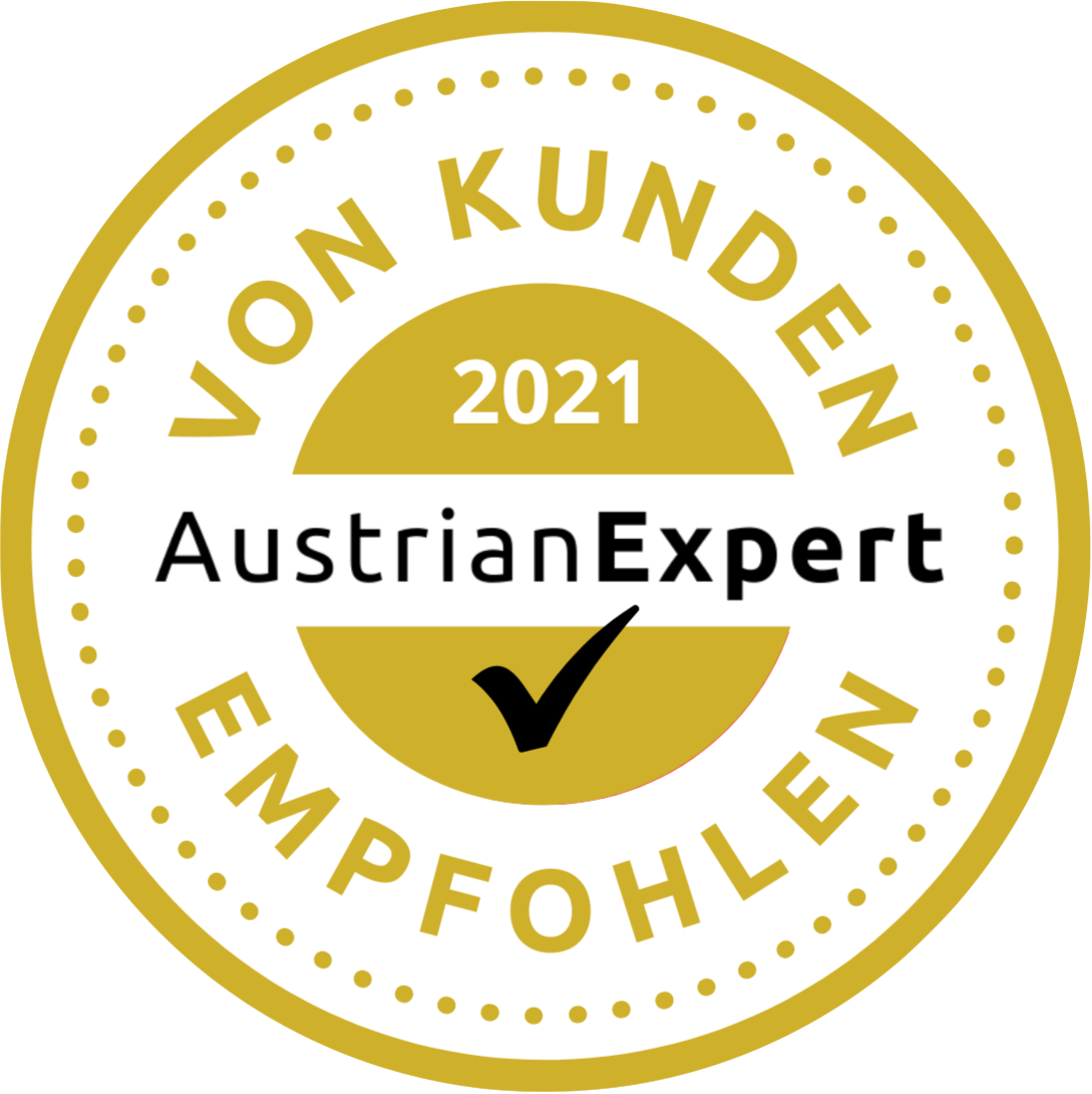 Auszeichnung 2021 Von Kunden empfohlen werden